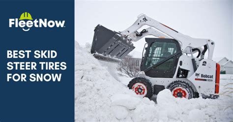 best winter skid steer tire|best skid steer snow tires.